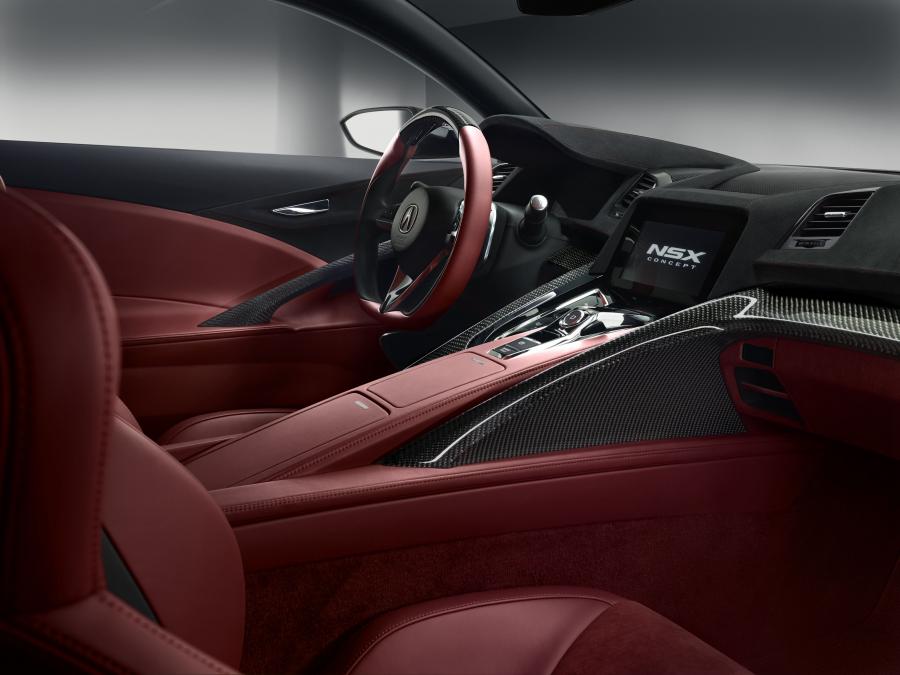 Интерьер Acura NSX Concept 2013 года  (фото 12 из 27)
